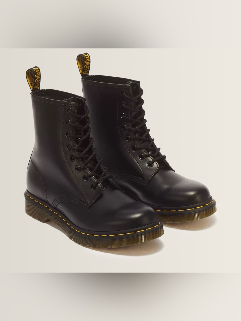 Dr. Martens Black Leather Boots - excellent condition